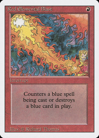 Red Elemental Blast [Revised Edition] | Empire Gaming NC