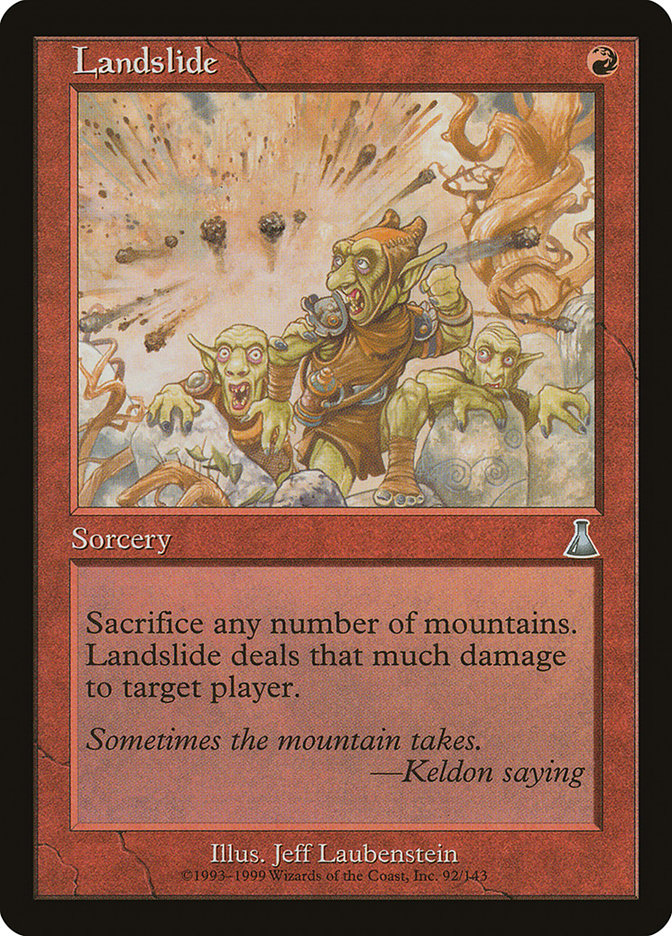 Landslide [Urza's Destiny] | Empire Gaming NC