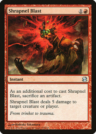 Shrapnel Blast [Modern Masters] | Empire Gaming NC