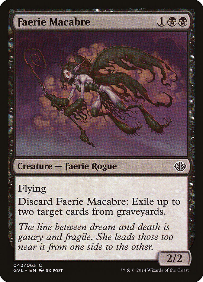 Faerie Macabre (Garruk vs. Liliana) [Duel Decks Anthology] | Empire Gaming NC