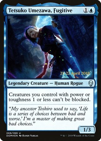 Tetsuko Umezawa, Fugitive [Dominaria Promos] | Empire Gaming NC