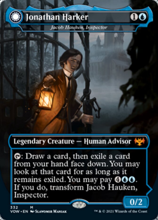 Jacob Hauken, Inspector // Hauken's Insight - Jonathan Harker // Harker's Obsessive Inquiry [Innistrad: Crimson Vow] | Empire Gaming NC