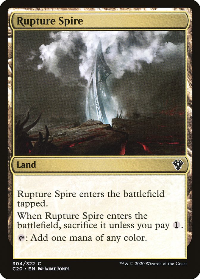 Rupture Spire [Commander 2020] | Empire Gaming NC
