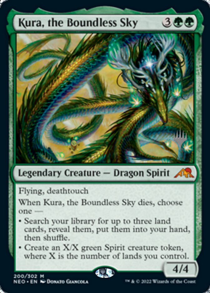 Kura, the Boundless Sky (Promo Pack) [Kamigawa: Neon Dynasty Promos] | Empire Gaming NC