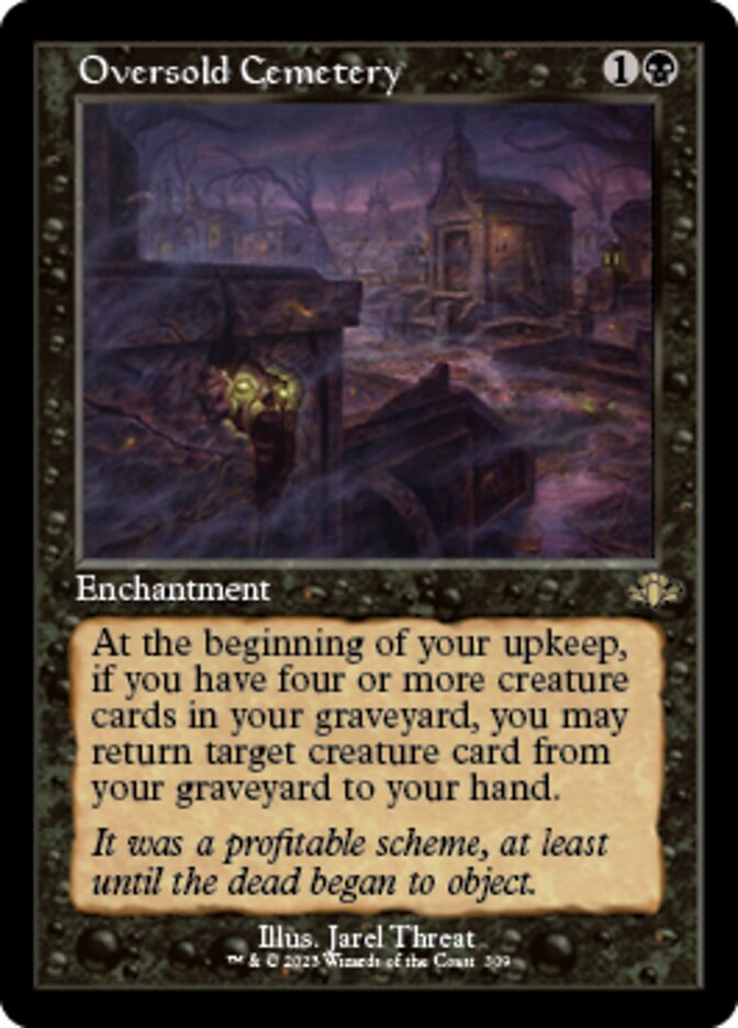 Oversold Cemetery (Retro) [Dominaria Remastered] | Empire Gaming NC