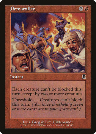 Demoralize [Odyssey] | Empire Gaming NC