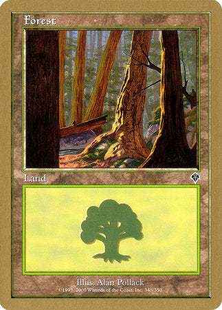 Forest (348) - 2001 Jan Tomcani (INV) [World Championship Decks 2001] | Empire Gaming NC