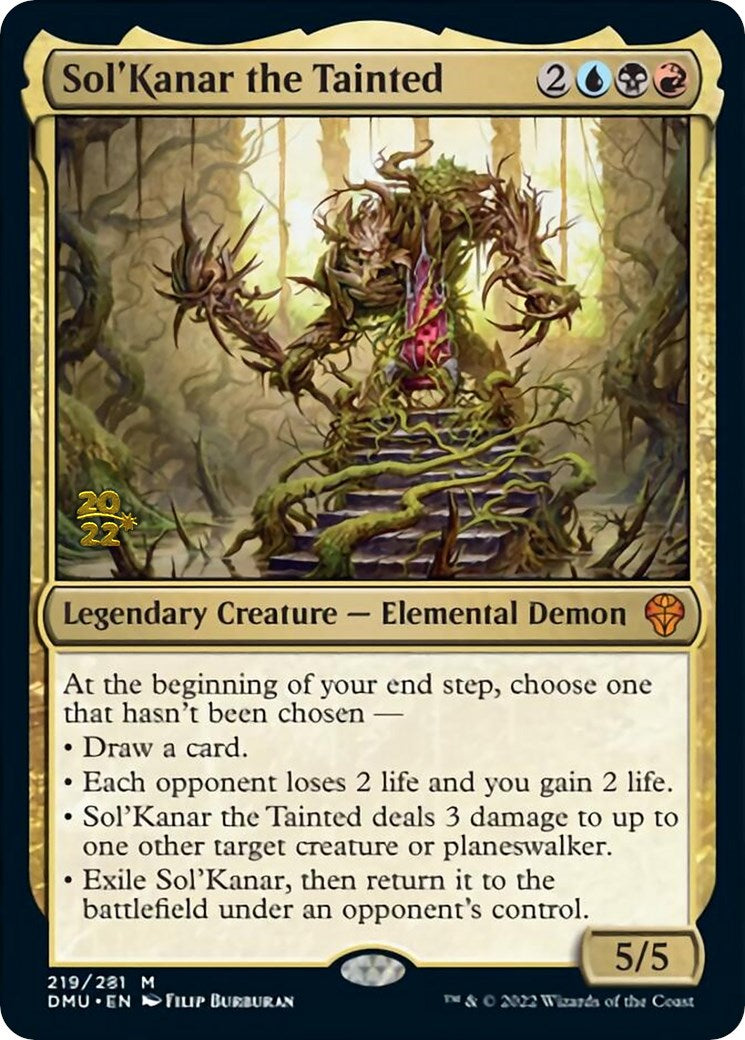 Sol'Kanar the Tainted [Dominaria United Prerelease Promos] | Empire Gaming NC