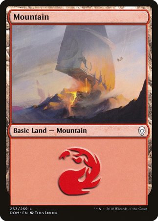 Mountain (263) [Dominaria] | Empire Gaming NC