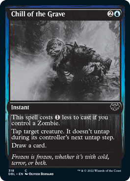 Chill of the Grave [Innistrad: Double Feature] | Empire Gaming NC