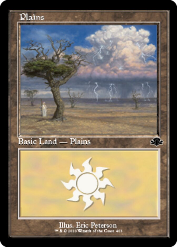 Plains (403) (Retro) [Dominaria Remastered] | Empire Gaming NC