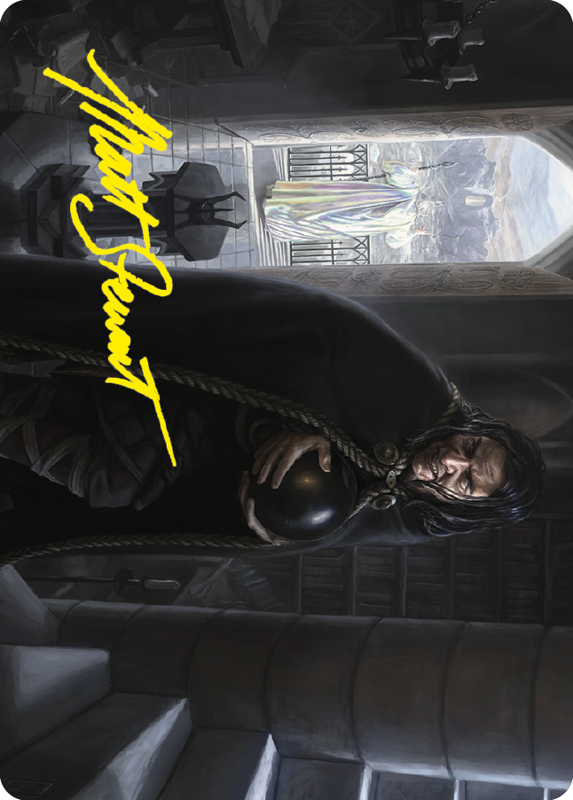Grima, Saruman's Footman Art Card (Gold-Stamped Signature) [The Lord of the Rings: Tales of Middle-earth Art Series] | Empire Gaming NC