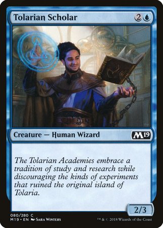 Tolarian Scholar [Core Set 2019] | Empire Gaming NC