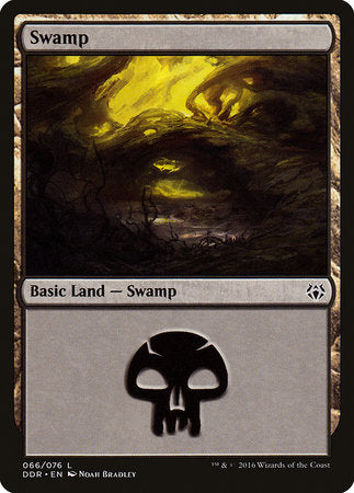 Swamp (66) [Duel Decks: Nissa vs. Ob Nixilis] | Empire Gaming NC