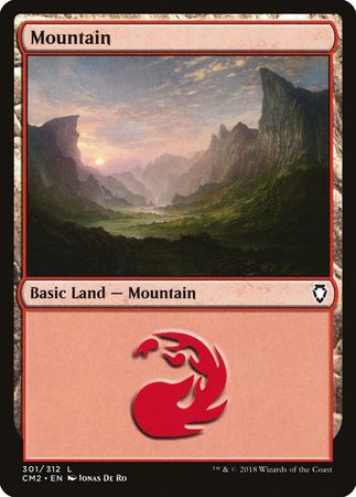 Mountain (301) [Commander Anthology Volume II] | Empire Gaming NC