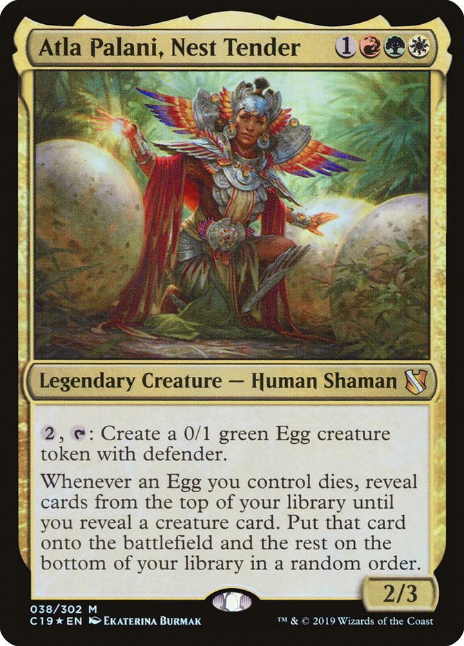 Atla Palani, Nest Tender [Commander 2019] | Empire Gaming NC