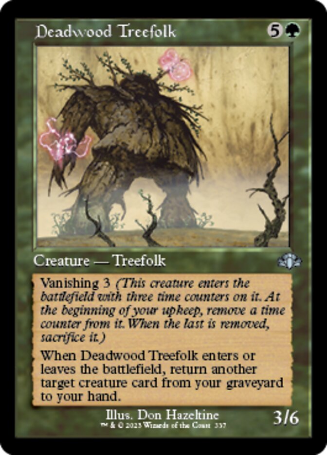 Deadwood Treefolk (Retro) [Dominaria Remastered] | Empire Gaming NC