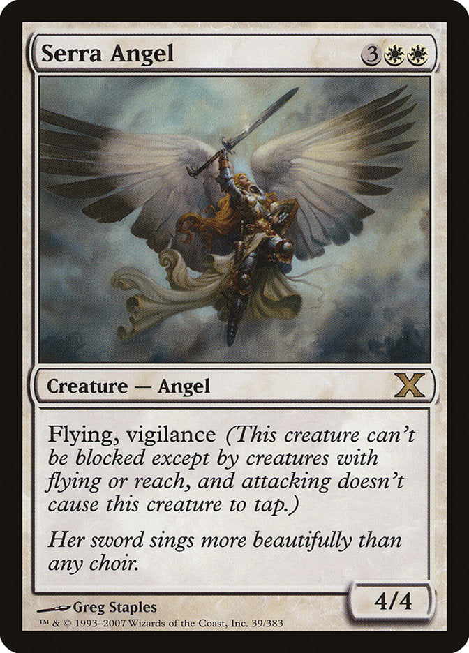 Serra Angel [Tenth Edition] | Empire Gaming NC