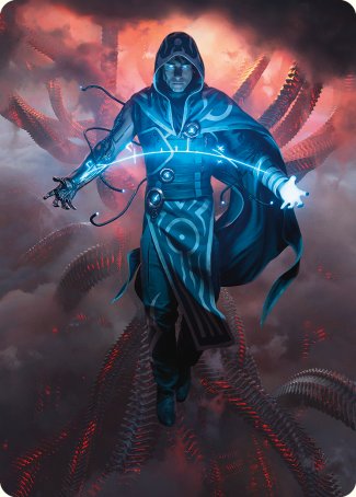 Jace, the Perfected Mind Art Card [Phyrexia: All Will Be One Art Series] | Empire Gaming NC