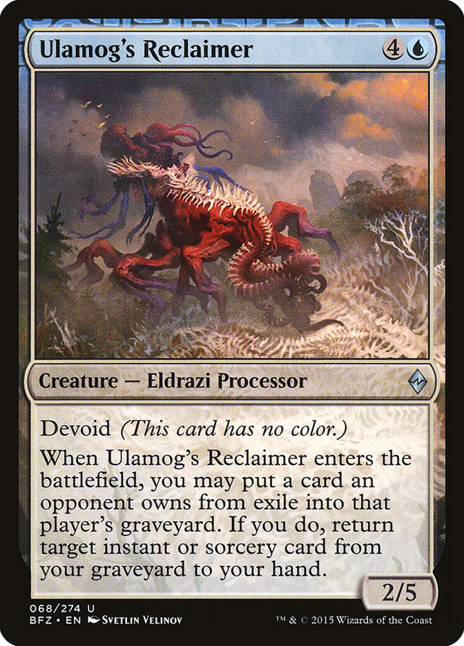 Ulamog's Reclaimer [Battle for Zendikar] | Empire Gaming NC