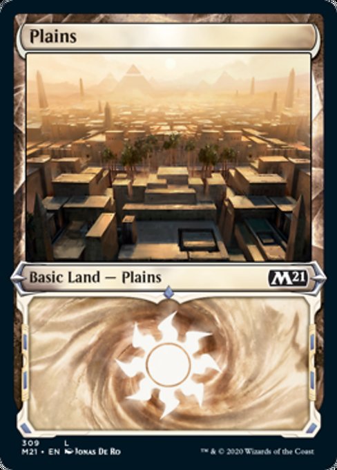 Plains (Showcase) [Core Set 2021] | Empire Gaming NC