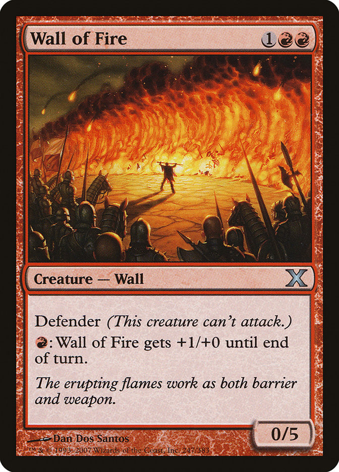 Wall of Fire [Tenth Edition] | Empire Gaming NC