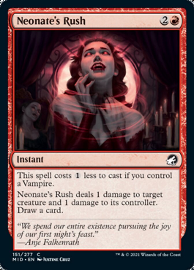 Neonate's Rush [Innistrad: Midnight Hunt] | Empire Gaming NC