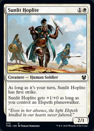 Sunlit Hoplite [Theros Beyond Death] | Empire Gaming NC