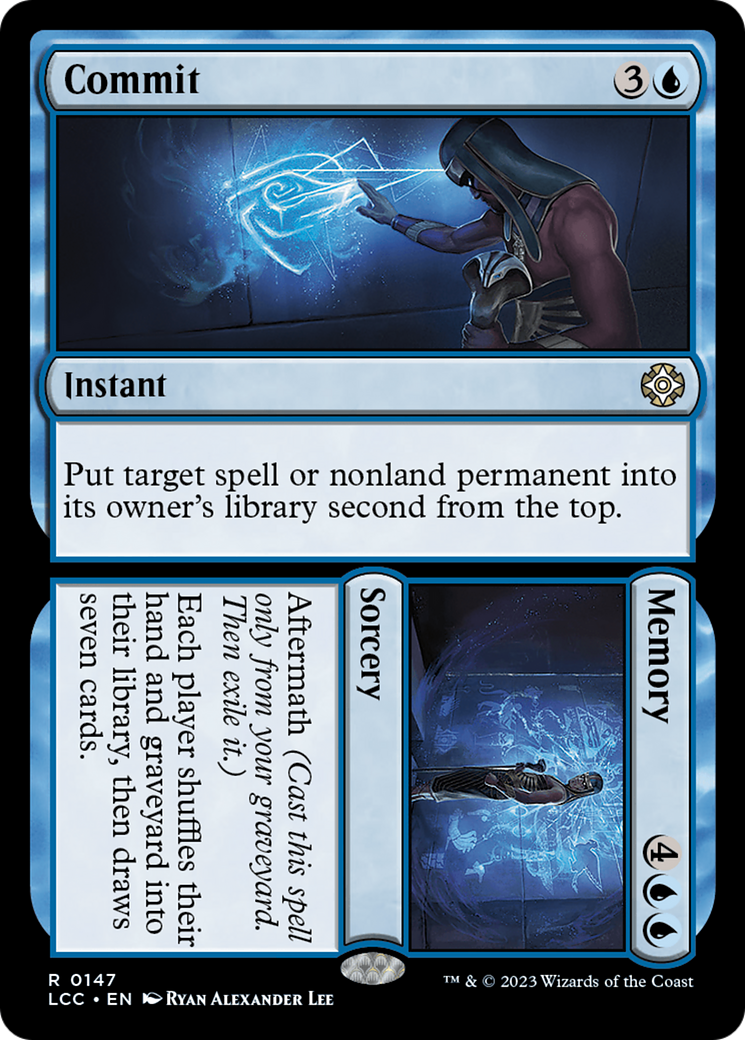 Commit // Memory [The Lost Caverns of Ixalan Commander] | Empire Gaming NC