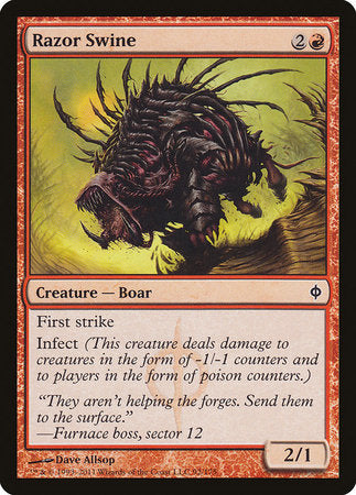 Razor Swine [New Phyrexia] | Empire Gaming NC
