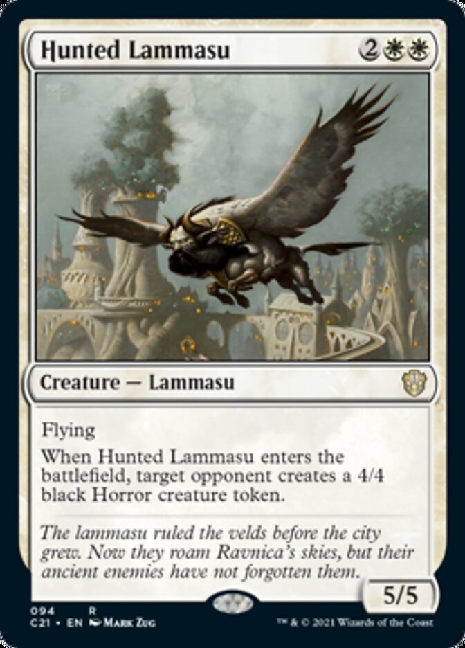 Hunted Lammasu [Commander 2021] | Empire Gaming NC