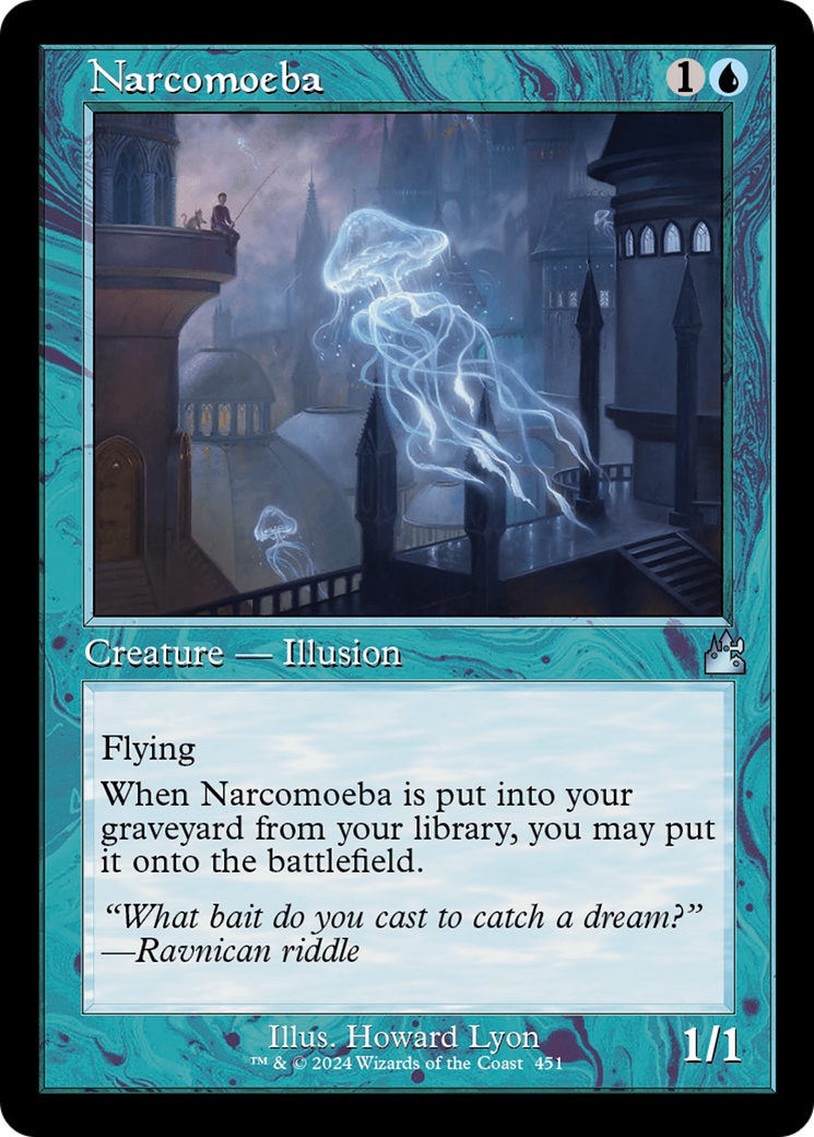 Narcomoeba (Retro Frame) [Ravnica Remastered] | Empire Gaming NC