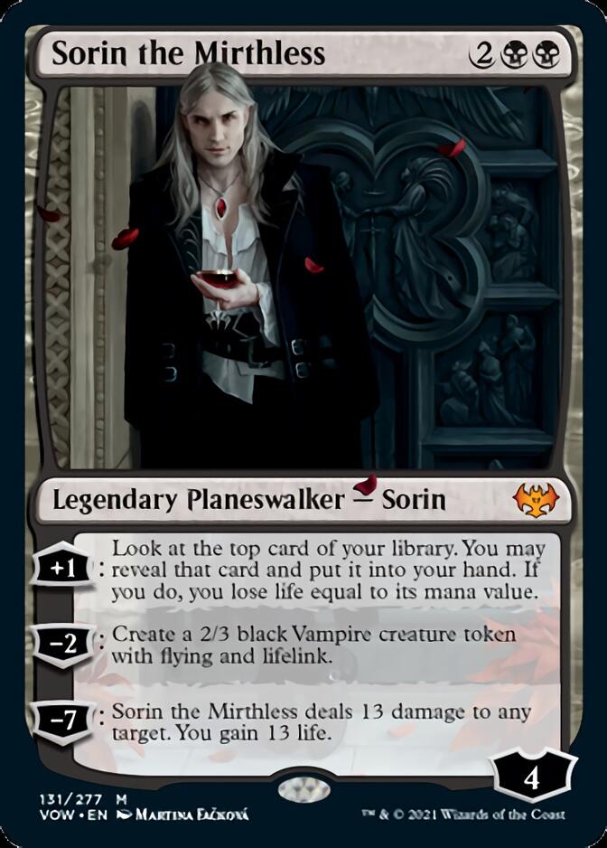 Sorin the Mirthless [Innistrad: Crimson Vow] | Empire Gaming NC