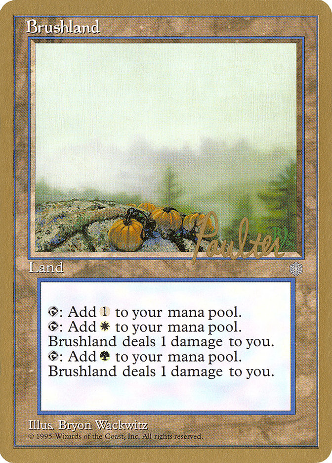 Brushland (Preston Poulter) [Pro Tour Collector Set] | Empire Gaming NC