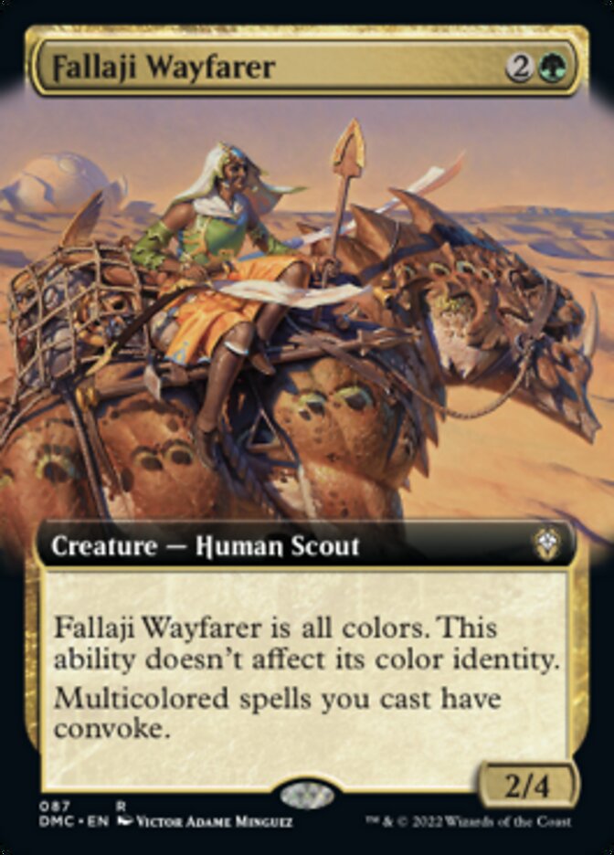 Fallaji Wayfarer (Extended Art) [Dominaria United Commander] | Empire Gaming NC