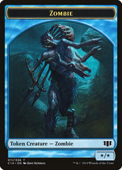 Kraken // Zombie (011/036) Double-sided Token [Commander 2014 Tokens] | Empire Gaming NC