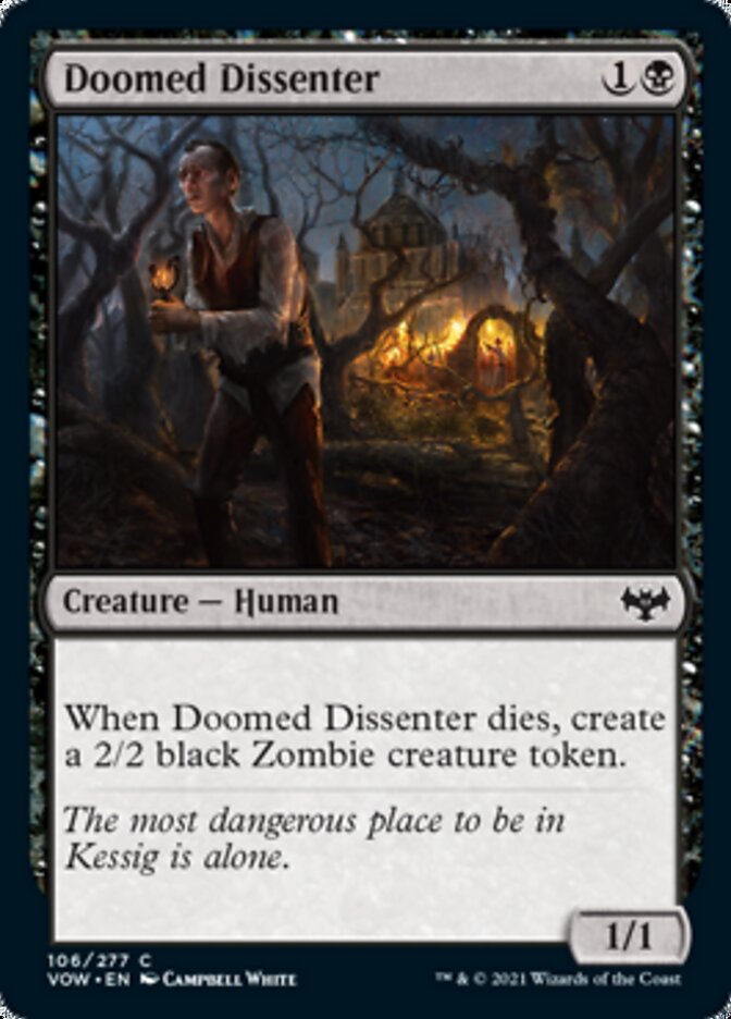 Doomed Dissenter [Innistrad: Crimson Vow] | Empire Gaming NC