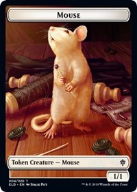 Mouse // Food (16) Double-sided Token [Throne of Eldraine Tokens] | Empire Gaming NC