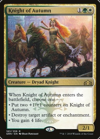 Knight of Autumn [Guilds of Ravnica] | Empire Gaming NC