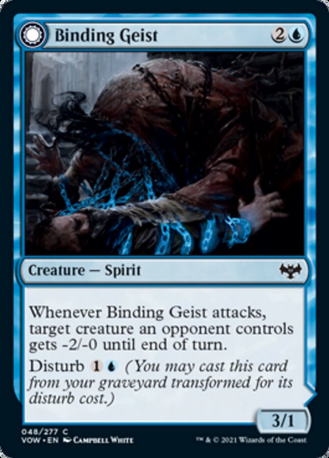 Binding Geist // Spectral Binding [Innistrad: Crimson Vow] | Empire Gaming NC