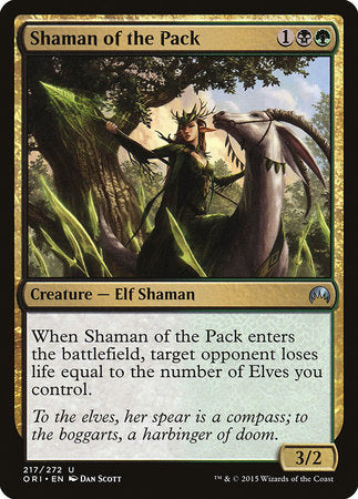 Shaman of the Pack [Magic Origins] | Empire Gaming NC