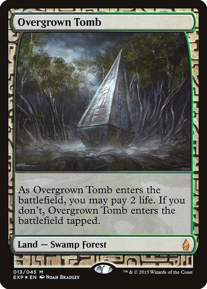 Overgrown Tomb [Zendikar Expeditions] | Empire Gaming NC