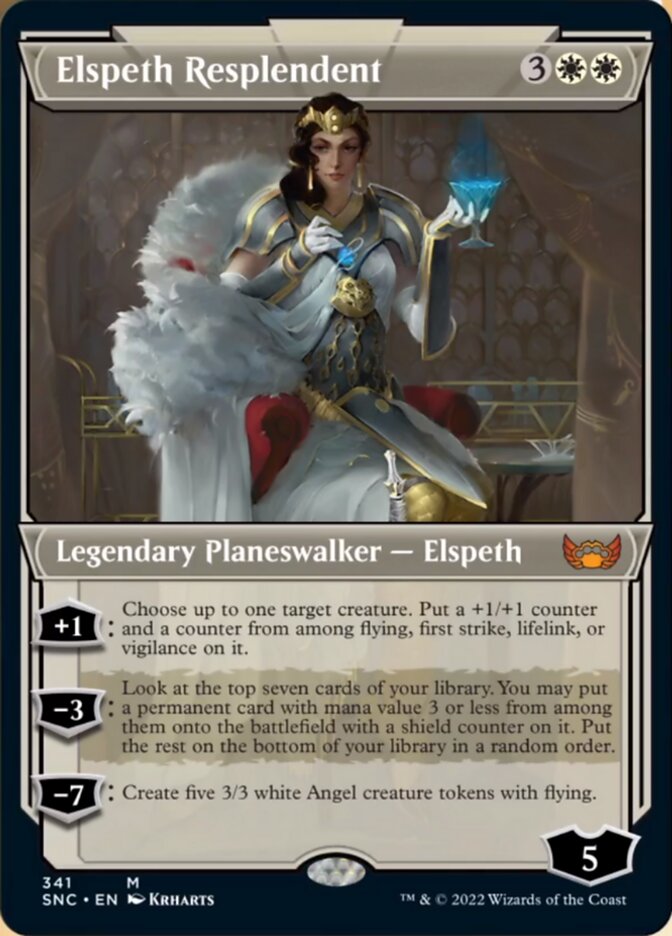 Elspeth Resplendent (Showcase Art Deco) [Streets of New Capenna] | Empire Gaming NC