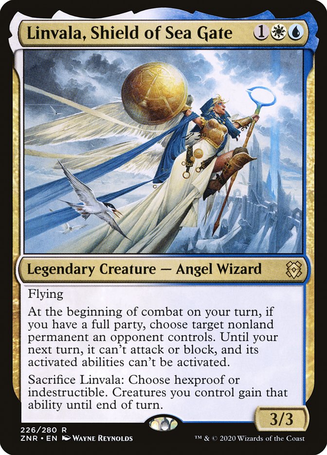 Linvala, Shield of Sea Gate [Zendikar Rising] | Empire Gaming NC