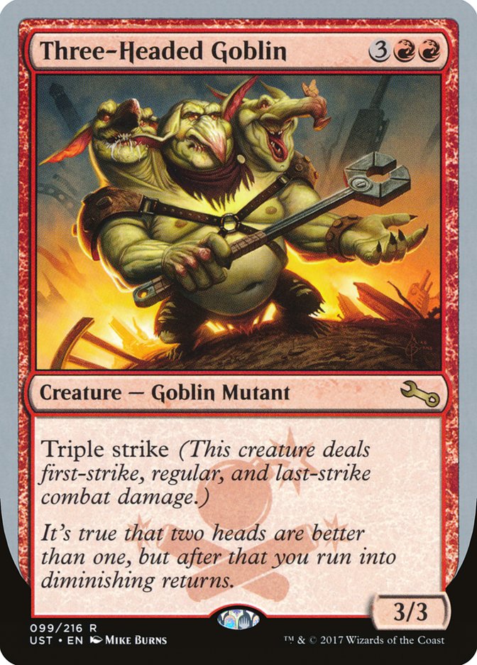 Three-Headed Goblin [Unstable] | Empire Gaming NC