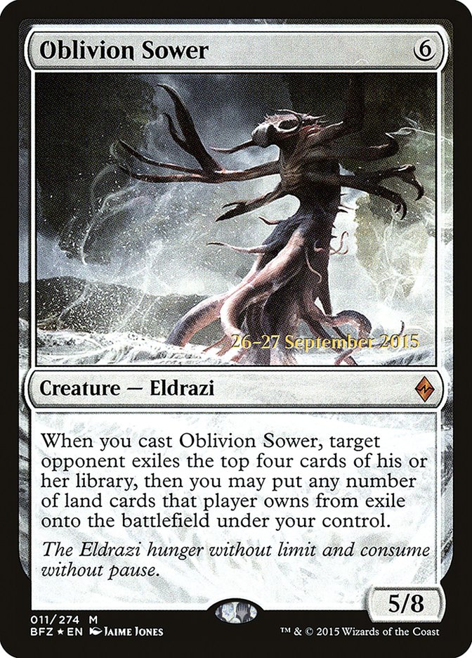 Oblivion Sower [Battle for Zendikar Promos] | Empire Gaming NC