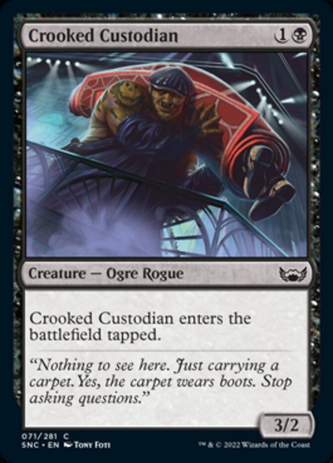 Crooked Custodian [Streets of New Capenna] | Empire Gaming NC