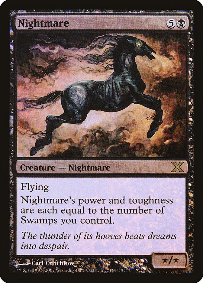 Nightmare (Premium Foil) [Tenth Edition] | Empire Gaming NC