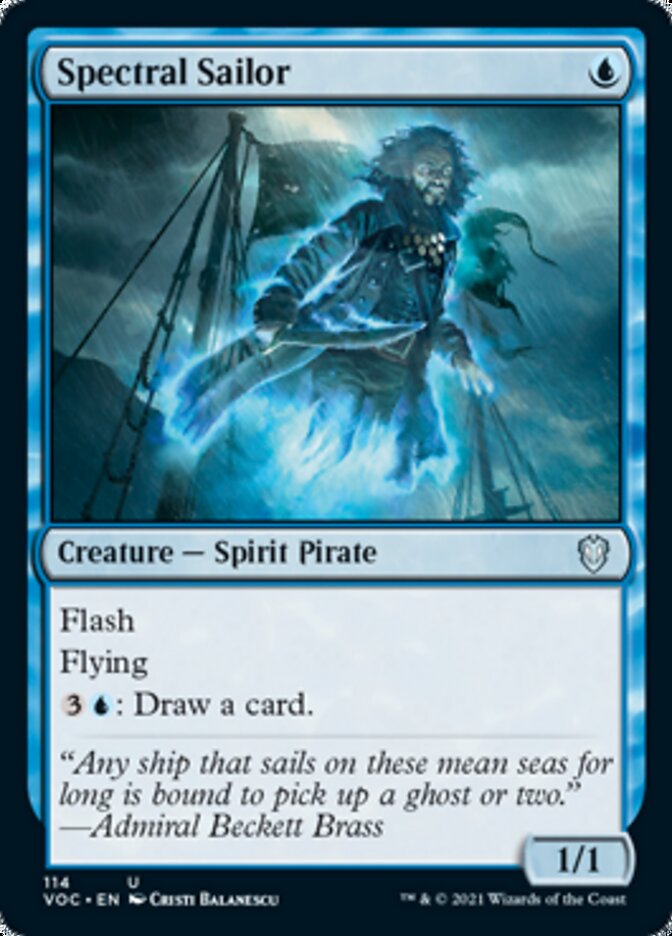 Spectral Sailor [Innistrad: Crimson Vow Commander] | Empire Gaming NC