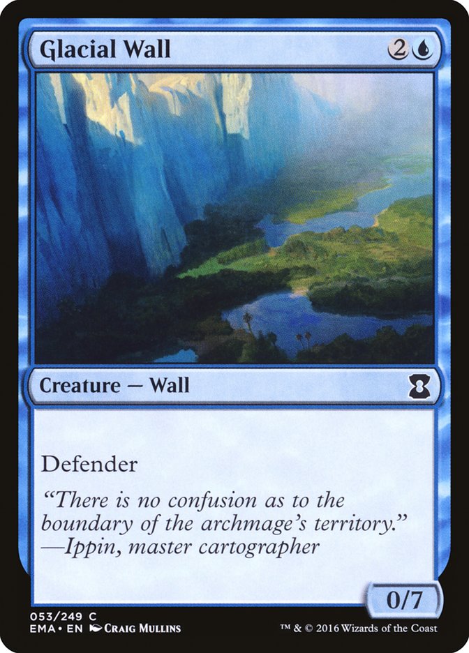 Glacial Wall [Eternal Masters] | Empire Gaming NC